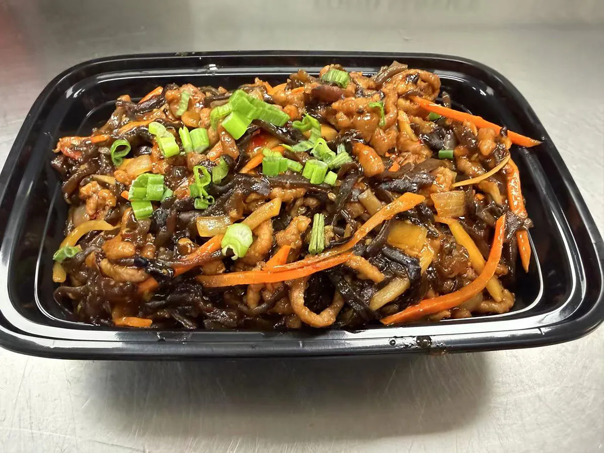Pork w.Garlic Sauce at A+A Sichuan China, a Chinese Restaurant in Austin