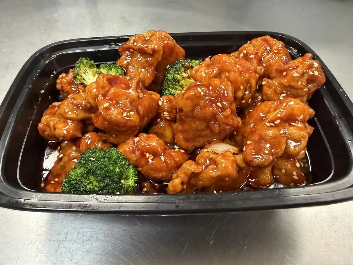 Sesame Chicken at A+A Sichuan China, a Chinese Restaurant in Austin